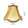 Абажур для настольной лампы в европейском стиле, тканевый, прикроватный, настенный светильник, абажуры, бахрома, бусины, декоративный чехол для настольной лампы E27