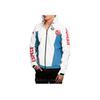 adidas Мужская спортивная куртка Originals Trefoil Color Block Letter Print Zip-Up, синяя, белая BR3151