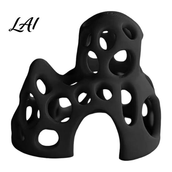 Fish Tank Accessory 3D Printed Aquarium Shrimp Cave Hollow Out Shelter Shelter Safe Hideout for Hiding Resting Accessories Matte Texture Decor