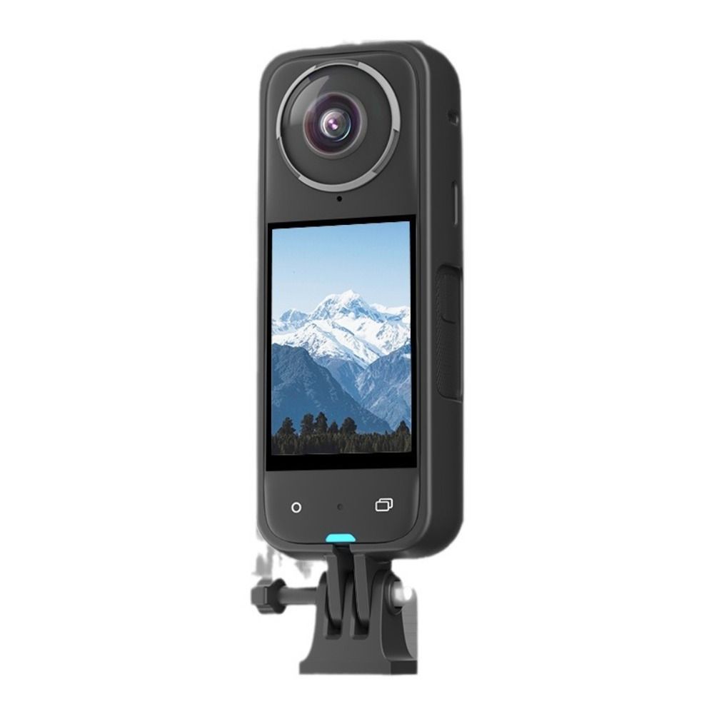Open Side Design Sports Camera Frame PC Material Cover for Insta360 X4 X5 Travel Vlogging