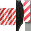 2 шт. красно-белых полосок, амортизирующий блок, протектор края стены парковки, гаража, для защиты колонн/стен/углов/двери автомобиля