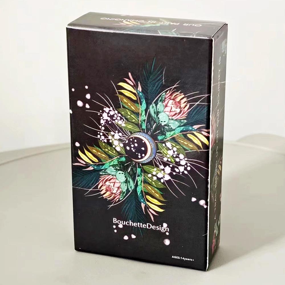 The Meraki Tarot 10.3*6cm Inspired By The Magic of Nature and Animals 79 Pcs Cards Based On Rider Waite System