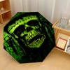 Frankenstein's Monster Windproof Auto 8 Rib Folding Umbrella Portable Outdoor Parasol