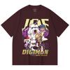 230 Gsm 100% Cotton Digimon V4 Gomamon Print Unisex Heavy Cotton T Shirt
