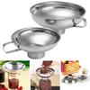 Stainless Steel Wide Mouth Funnel for Beans Jam Food Powder Kitchen Gadgets