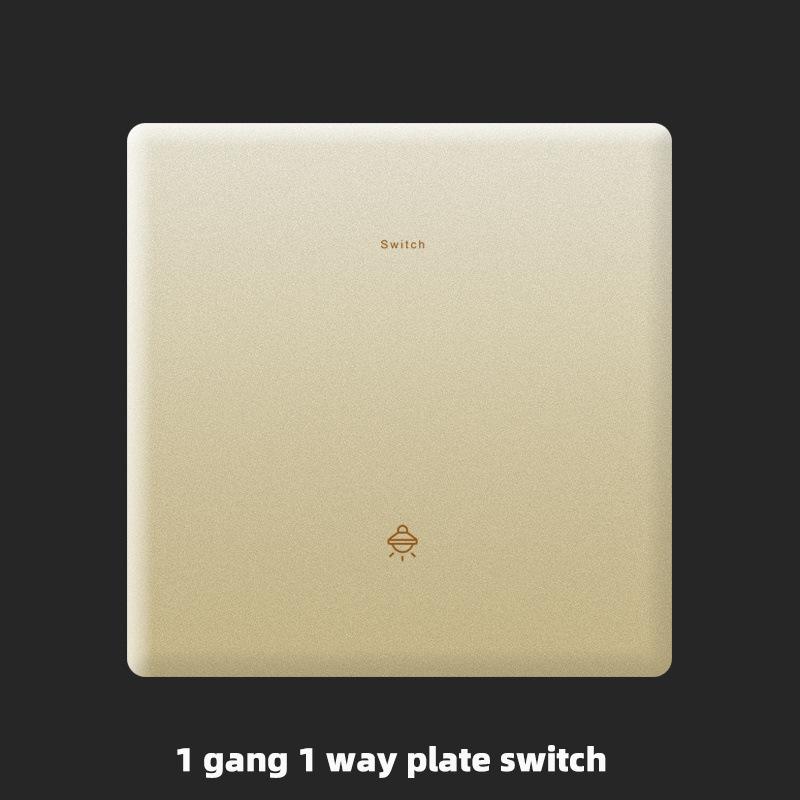 Розетка 13А, Великобритания, 18 Вт, быстрая зарядка Type-C, настенная розетка 220 В, панель переключателей на 1/2/3/4 клавиши, 1/2-ходовая, универсальная 5-контактная настенная электрическая розетка