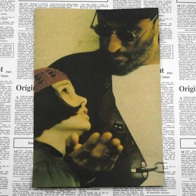 Free Shipping: Leon Lyne Killer Classic Retro Movie Poster - Nostalgic Kraft Paper Decorative Art