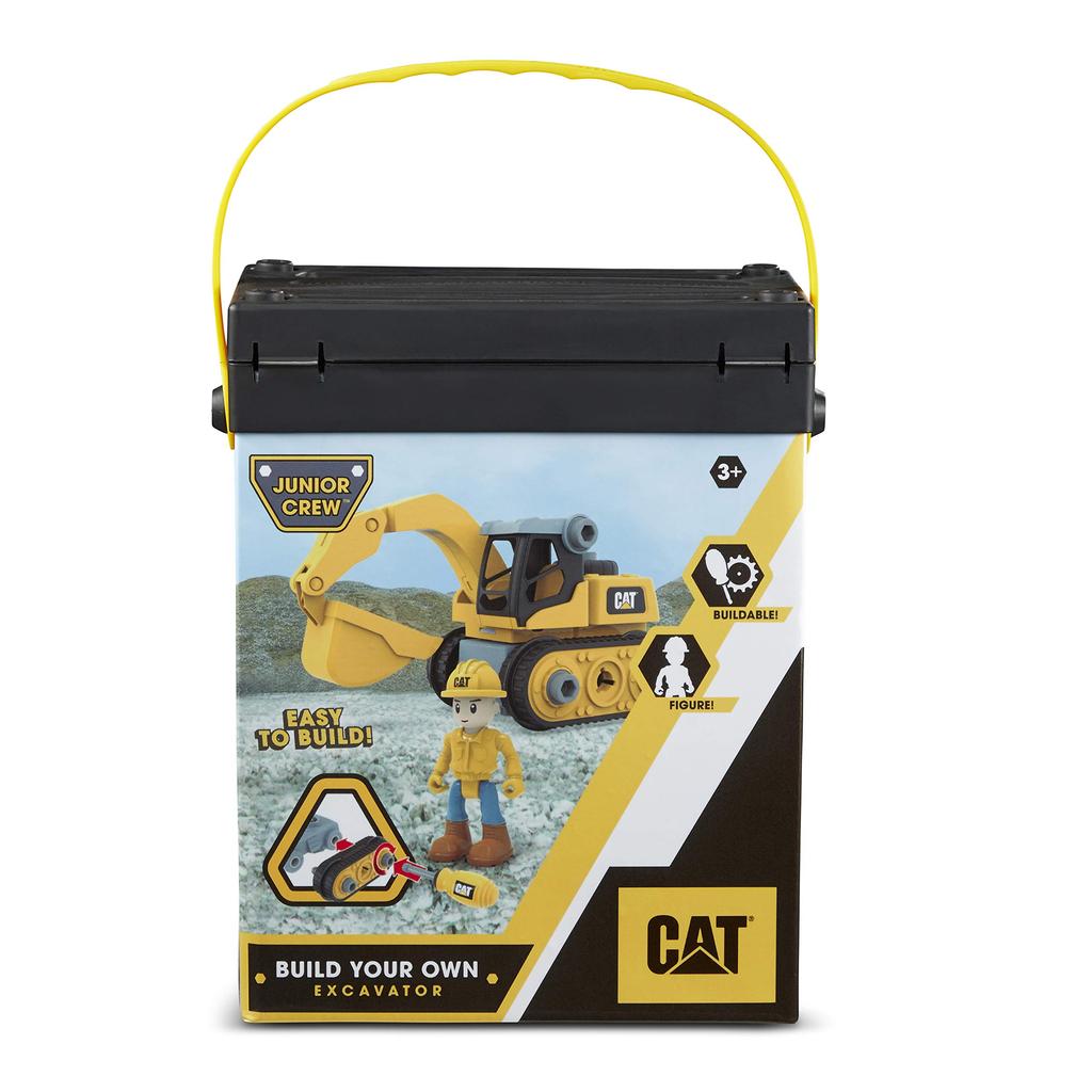 Kyosho Egg CAT Сборка экскаватора-машины TM008