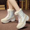 Fashion Shoes for Women Winter Boots Platform Waterproof 2024 Snow Boots Leather Flat with Thigh High Womens Shoes Comfort Women's Boots