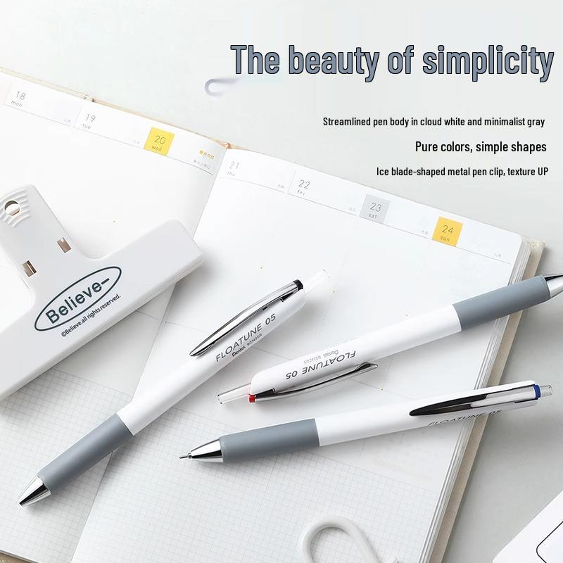 Pentel FLOATUNE BZN205 Серия "Перо" Выдвижная шариковая ручка