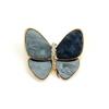 New Shell Crystal Butterfly Brooches For Women Trendy Elegant Brooch Pins Party Wedding Clothing Accessories Jewelry Gift