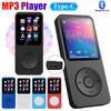MP3 Player Type-C HiFi Lossless Music Player Bluetooth-Compatible5.0 Student Walkman Support FM Radio E-Book Recording for Kids