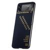 Bosnia And Herzegovina Flag Cover Phone Case For Samsung Galaxy Z Flip 7 6 5 4 3 5G Flip7 Flip6 Flip5 Flip4 Flip3 Black Fundas S
