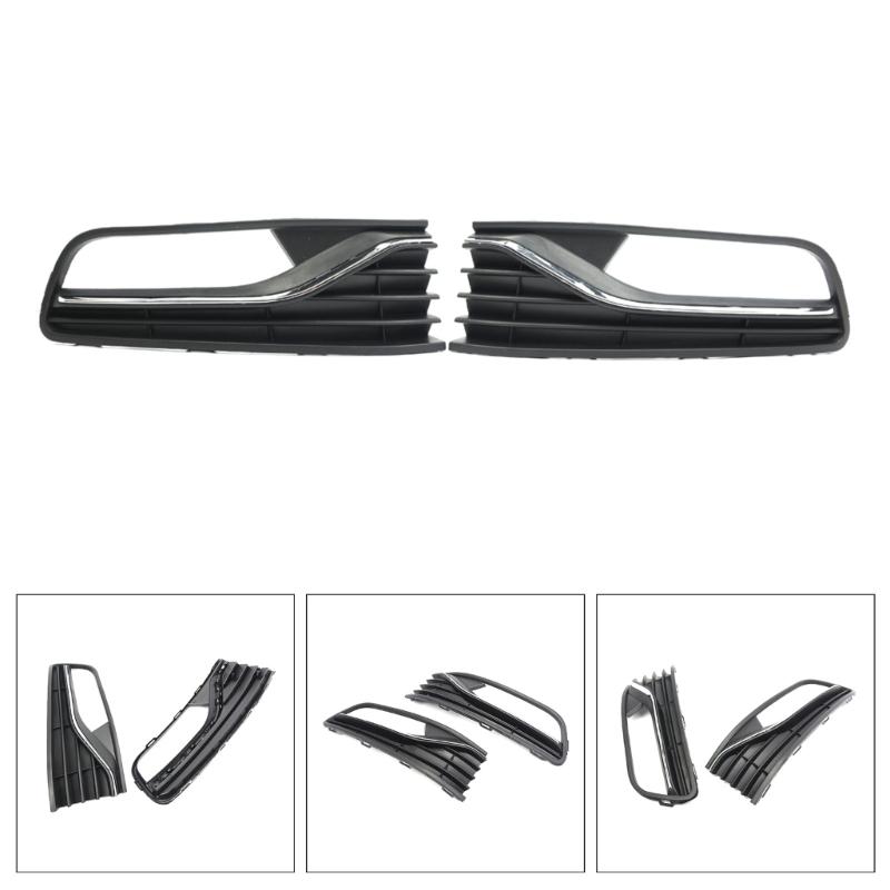 Решетки противотуманных фар переднего бампера для Polo 6R 2014-2017 Противотуманные фары Накладка на бровь