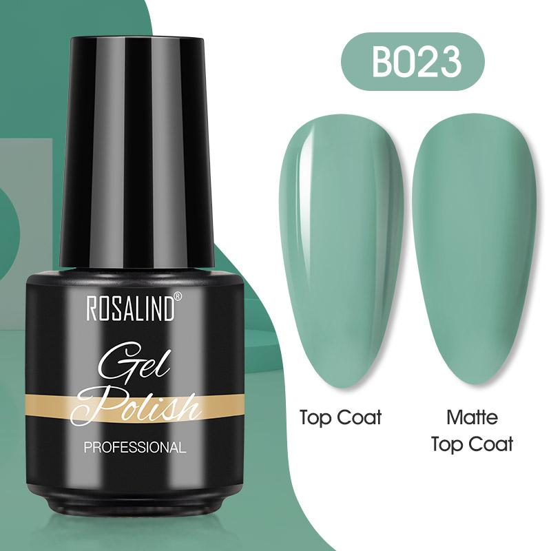 ROSALIND Зимняя серия цветных гель-лаков - Полуперманентное глиттерное покрытие для профессионального использования