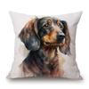 Джек Рассел Йоркшир Лабрадор Такса Пудель Далматин Домашний Питомец Собака Постер Искусство Наволочка Подушка,(8)