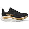 HOKA One One Clifton 10 Удобные Универсальные Прочные Низкие Повседневные Кроссовки для Бега Женские кроссовки Черный Золотой 1162031-BKGD