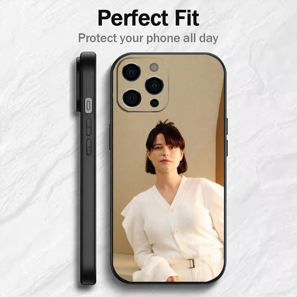 Actor Beatuy-J-Jessie B-Buckley-y  Phone Case For iPhone17,16,15,14,13,12 Plus,Max Soft Silicone Black Cover