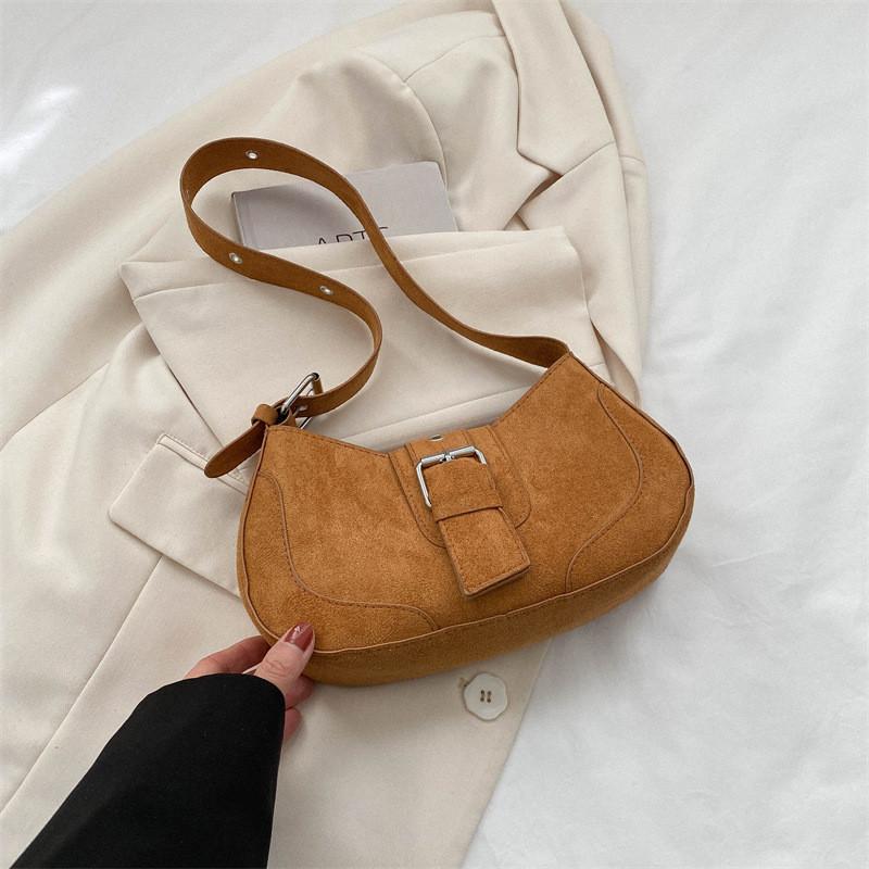 Retro Street Style Canvas Shoulder Bag Women 2023 New Trend Fashion Crossbody Bag