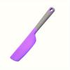 Silicone Baking Spatula One Size Cake Scraper Chocolate Mixing Tool for Kitchen