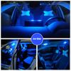 6pcs 12v Car LED Bulbs Kit Interior Dome Reading License Plate Lamps Trunk Light For Honda CR-V CRV 2010 2011 2012 Accessories