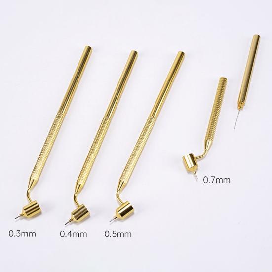 Ручка-аппликатор для жидких чернил с тонким металлическим наконечником Ручка-аппликатор для щебня Ремонт царапин на автомобиле Ретушь