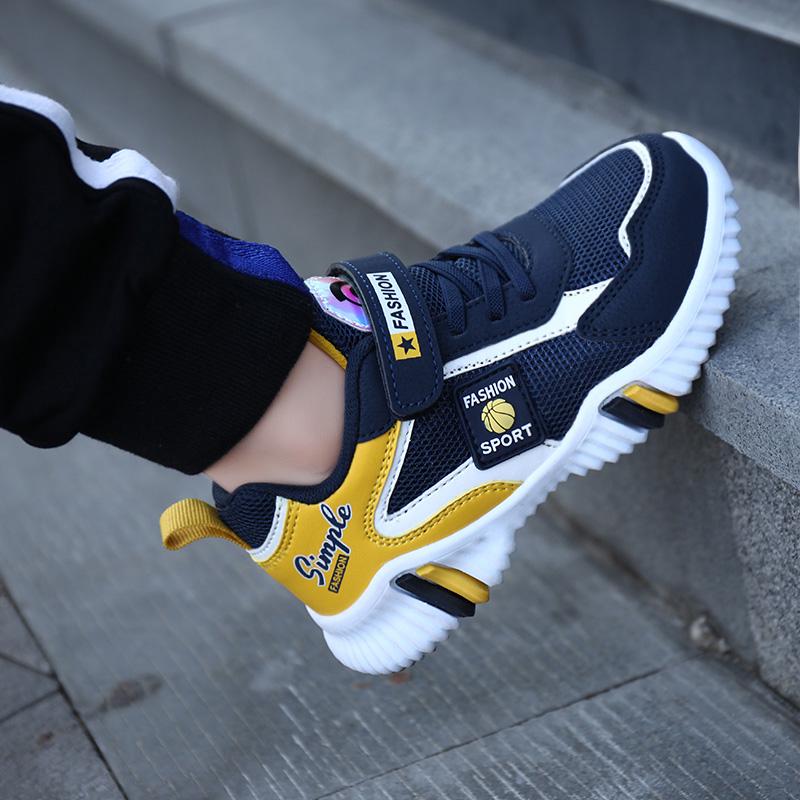 Fashion Children Sport Shoes Casual Breathable Kids Sneakers Light Boys Girls Running Shoes Mesh Shoes