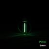 Transparent Keychain Tritium Tube Pendant, Self-luminous Tube Pendant EDC Tritium Trachea Nite GlowRing