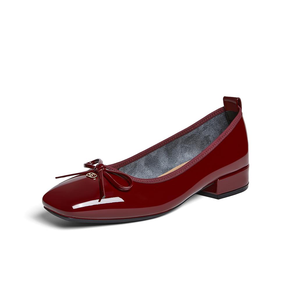 Bestu 26 Autumn Shallow Mouth Single Shoes Fashion and Simple Commuter Square Head Women's Shoes R1026CQ6