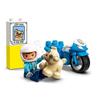 LEGO® 10967 DUPLO Полицейский мотоцикл, Игрушка для детей от 2 лет и старше, Развитие мелкой моторики