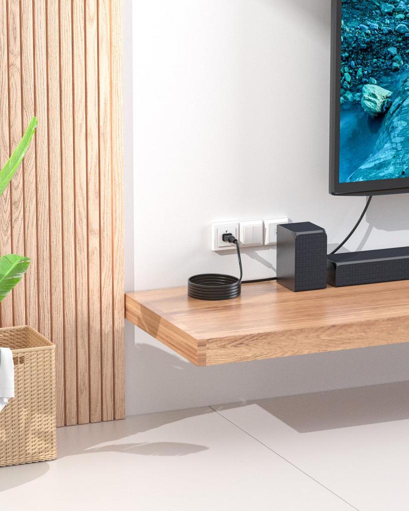 Сертифицированный PSE совместимый шнур питания для телевизора Panasonic Совместимый кабель для зарядки ЖК-телевизора Panasonic Высокопрочный кабель питания типа «очки» 2 шнура для зарядки