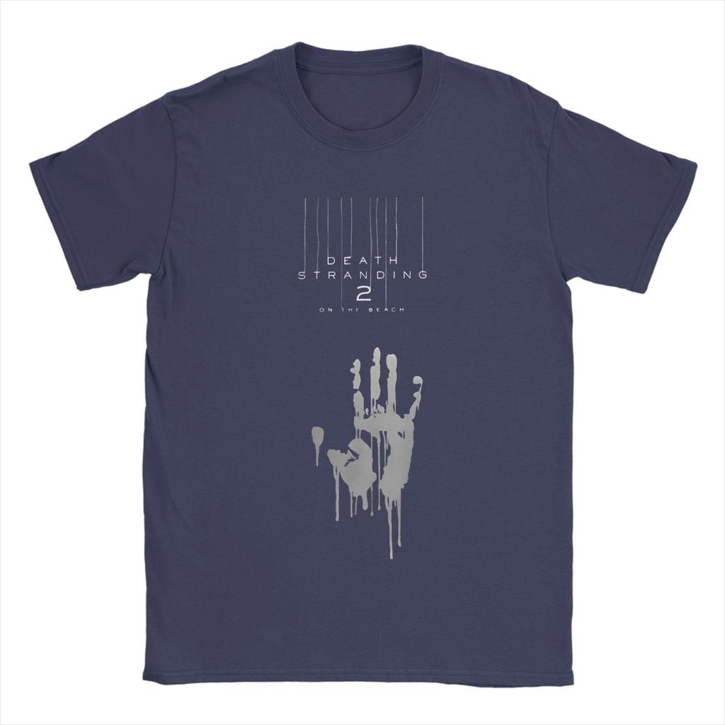Death Stranding New Series T Shirts Unisexs Pure Cotton TShirts Round Neck Video Game Tees Short Sleeve Oversized Clothing