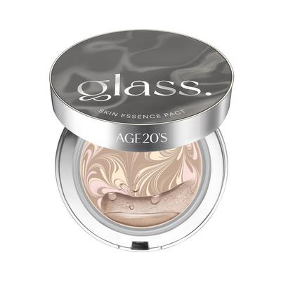 [AGE20's] Идеальная пудра Glass Skin Essence Pact со сменным блоком (2 цвета) SPF 50+ PA++++ 12,5 г*2 шт.