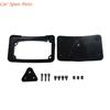 Y4UA Easy to Install 3 Hole Curved License Plate Mount Bracket Stand for Motorcycle Offering Long Lasting