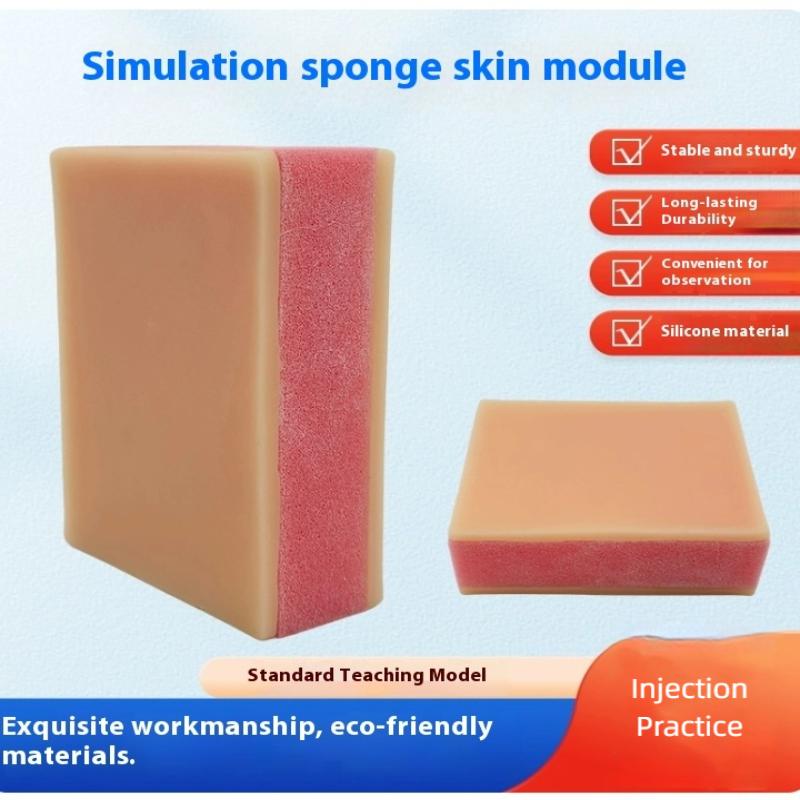 Silicone Skin Model for Injection and Suture Training – Surgical Simulation Pad for Puncture Practice and Medical Education