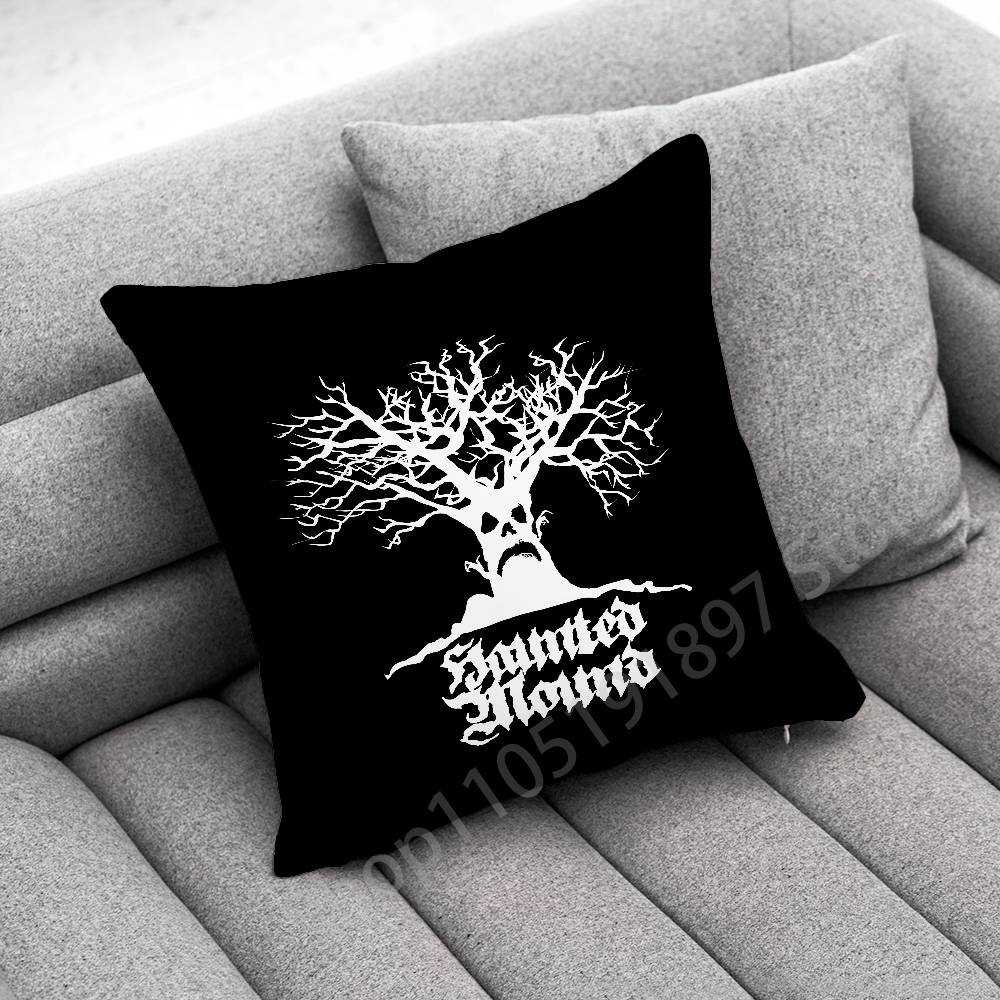 S-Sematary Butcher House Haunted Mound Throw Pillow Case For 45X45Cm 40X40Cm 55X55Cm 50X50Cm 30X30Cm Square Car Pillowcase Shell