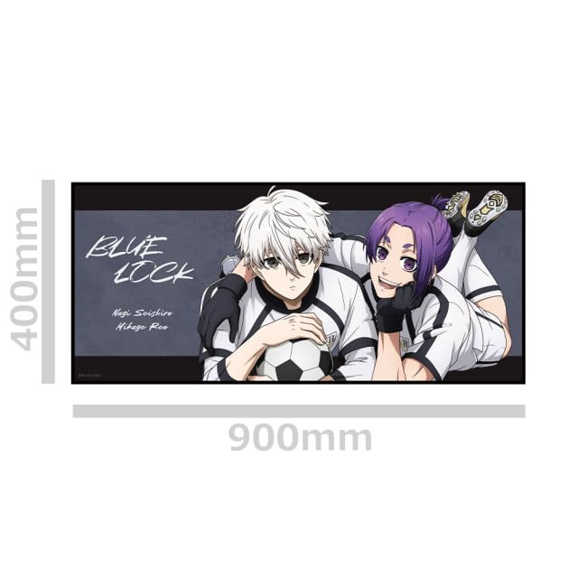 Anime Large Character Towel with Can Badge Nagi Reo "Blue Lock" & Vol.2
