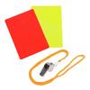 Набор из 5 комплектов карточек для тренировки футбольных судей, карточки для штрафных санкций футбольных судей для улучшения дисциплины команды во время игры