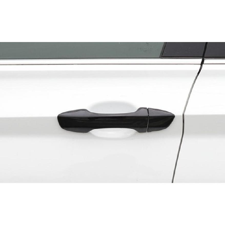 For Volkswagen Jetta Mk7 2019-2021 Black Exterior Side Door Handle Cover Trim