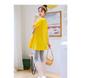 2024 Mid-length Korean Loose Maternity T-Shirt - Trendy Spring/Summer Short-Sleeved Tops