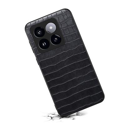 Чехол для Xiaomi 14 Pro с текстурой крокодиловой кожи, устойчивый к царапинам, чехол для мобильного телефона