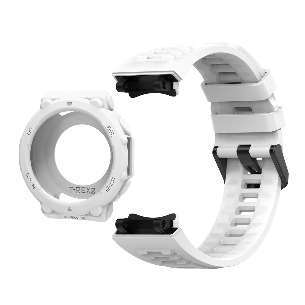 Силиконовый ремешок для часов для смарт-часов Huami Amazfit T-Rex 2, браслет, спортивный ремешок на запястье для Amazfit T Rex2, ремешок и чехол