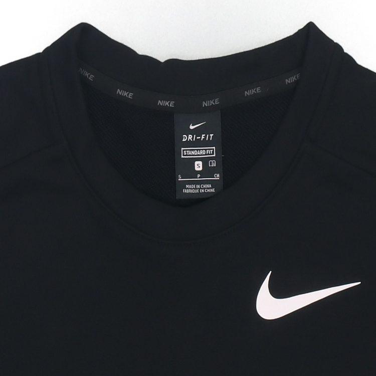 Nike Толстовки Мужские Черные С Круглым Вырезом Умеренная Обычная CU6796-010