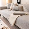 Woven Cotton and Linen Sofa Cushion for All Seasons Universal Non-slip Sofa Cover Cover Backrest Cover Cloth Towel