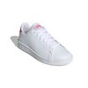 Adidas Детские кроссовки Advantage J White Real Pink Cloud-White EF0211