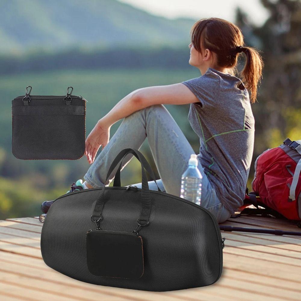 1Pcs With Removable Shoulder Strap Hard Travel Case Hard Carrying Cover For JBL Boombox4