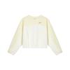 Nike Colorblock Casual Crewneck Long-Sleeve Pullover Sweatshirt for Women
