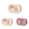 New Capybara Lunch Box 1320ml Large Capacity Leak Proof Meal Boxes Grid Portable Food Storage Box for Outdoor Picnic School
