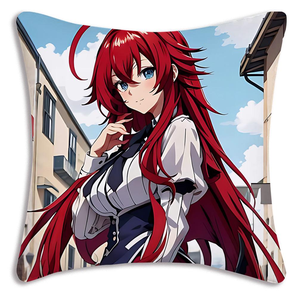 R-Rias G-Gremory Наволочки Мультяшные Декоративные для Дивана Дома Двусторонние Короткий Плюш Милый Чехол для Подушки