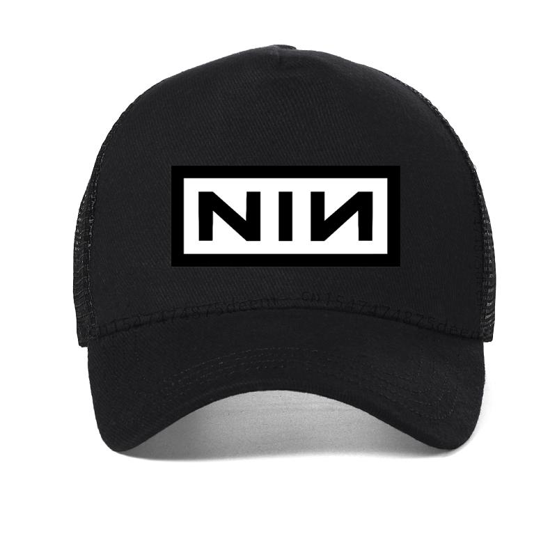 Nine Inch Nails Папа-кепка NIN Американская Индустриальная Рок-группа Хипстер Кепка-бейсболка Премиум Летняя Чистый Хлопок Мужские сетчатые кепки